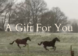 Ramblinhoneyco. Gift card